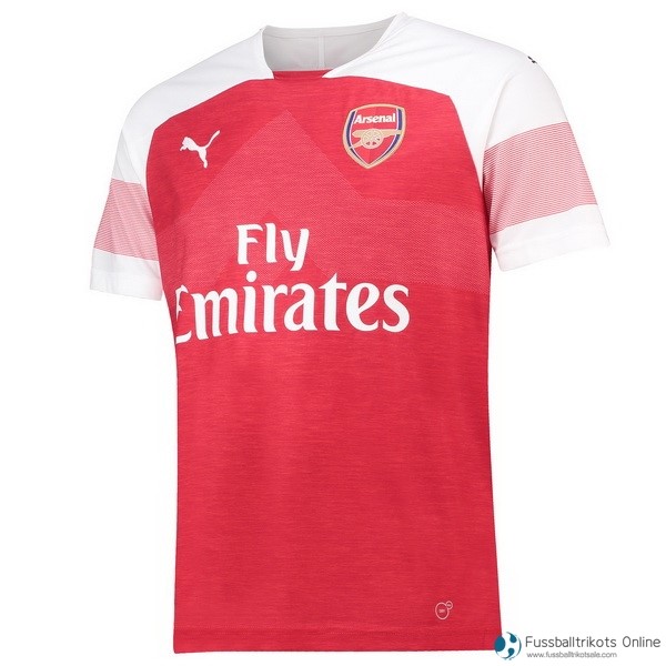 Arsenal Trikot Heim 2018-19 Rote Fussballtrikots Günstig